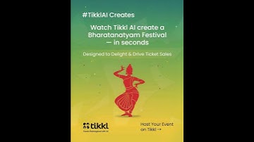Tikkl AI creates a Bharatanatyam Event