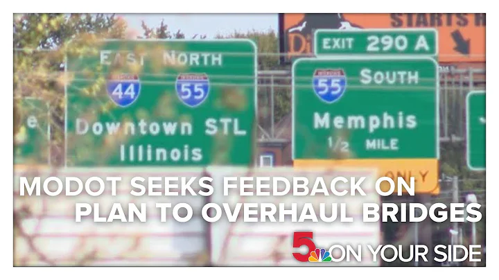 MoDOT seeking public feedback on plan to overhaul bridges from St. Louis city to the county