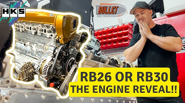 RB30 Bullet Engineering Billet Block Reveal & HKS Super Coil Pack Fitment