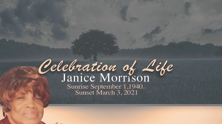 Celebration Of Life for Mother Janice Morrison