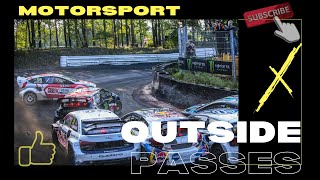 Motorsport best outside passes