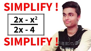 Simplify Algebraic Fractions with Variables - as much as possible  | Niktash | Maths |