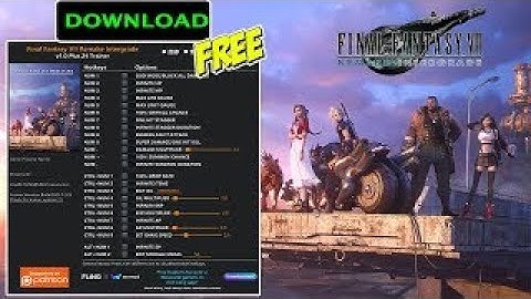 Final Fantasy VII Remake Intergrade v1.0 Plus 24 Trainer