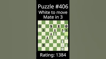 Daily Chess Puzzle no.406 #shorts