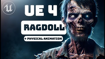 Unreal engine physical zombie animation tutorial [Ai Zombie + Ragdoll]