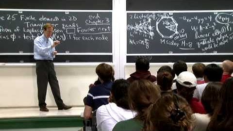 Lec 27 | MIT 18.085 Computational Science and Engineering I, Fall 2008