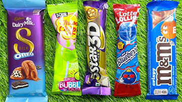 Satisfying Asmr Lollipops candy and chocolate Opening video Yummy candy Unboxing