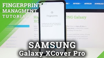 How to Add Fingerprint to SAMSUNG Galaxy XCover Pro – Fingerprint Lock Screen