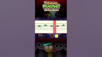 Sprunki Wenda Treatment Garnold Tutorial #mysingingmonsterscomposer