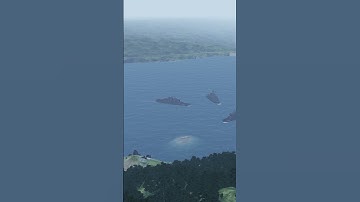 FGM-148 Javelin In Action - Attack On Russian Warships  Simulation.  #shorts #missile