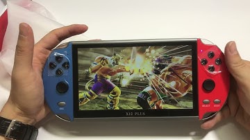X12 Plus 7 Inch Handheld Game Console