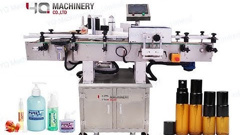 automatic small vial labeling machine manufacturers for spray bottle adhesive label applicator