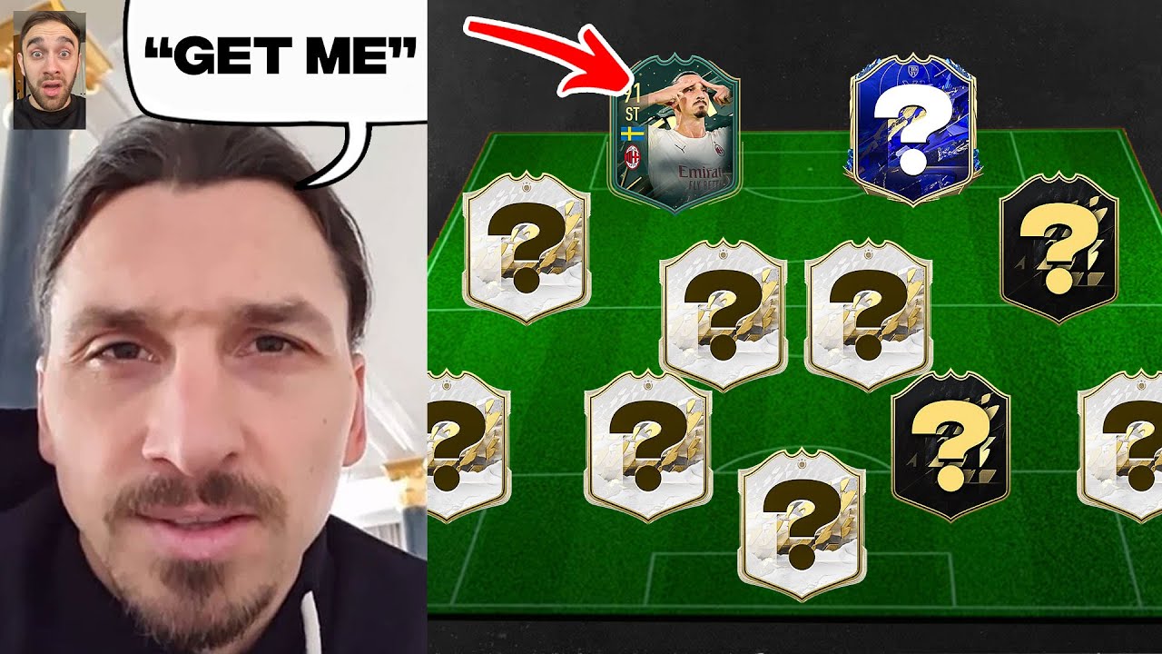 ⁣I Built Zlatan's Dream XI