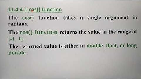 Mathematical Functions with example in C++, Part 6, in tamil, Chapter 11, Unit 3, A.Jaya Mabel Rani.