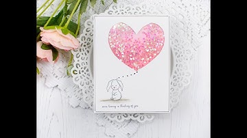 Shaker Card - No Die Cutting Needed