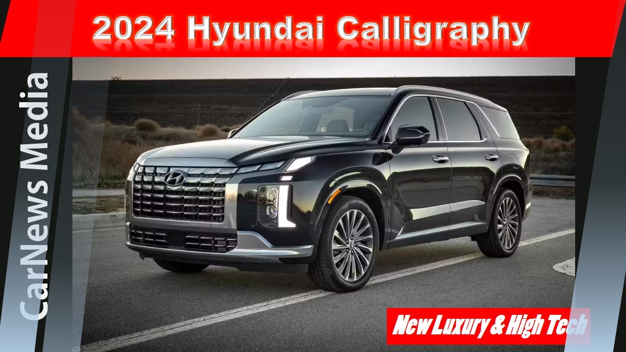 2024 Hyundai Palisade Calligraphy Black InkTurns Premium Review - YouTube