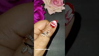 Easy nail design 💅🪡 #youtubeshorts #shorts #viral #shortsfeed #explore #nails #tutorial #artist