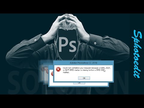Photoshop Error