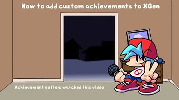 How to add custom achievements in XGen