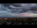 Beautiful cheyenne wyoming  sunset