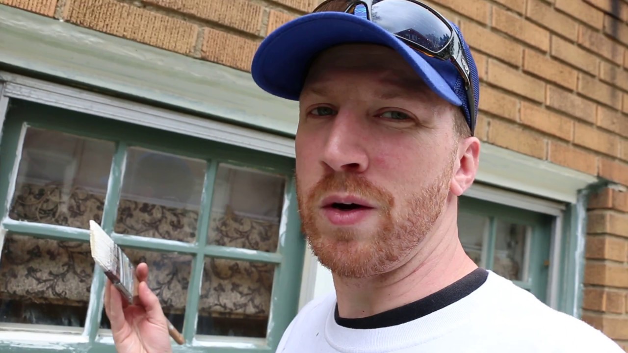 Painting Exterior Wood Windows with Sherwin Williams Duration YouTube