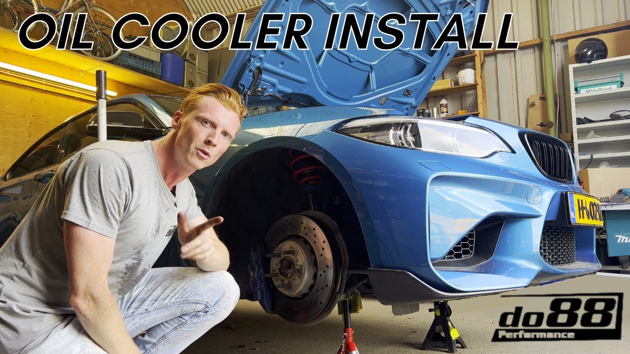 BMW M2: Установка масляного радиатора двигателя Do88 Performance