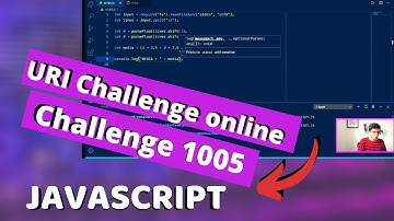 URI Challenge Online - Challenge 1005 - Javascript