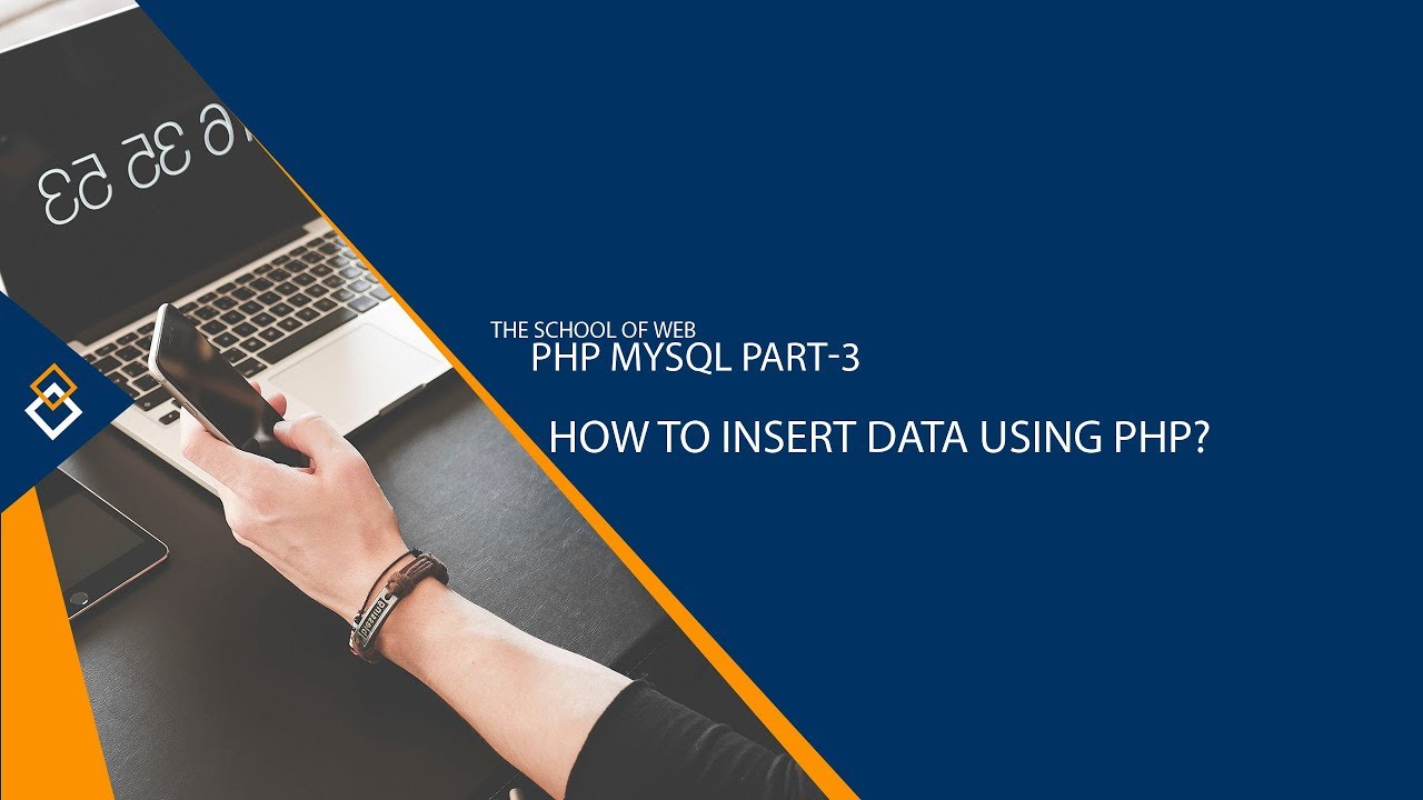 how to insert data in database using php ? - YouTube