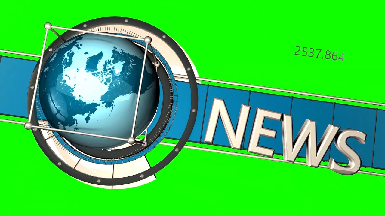 Green Screen News Intro Free Chroma Key Youtube Background Youtube