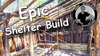 Long Term Wilderness Shelter Build Part 1 of 3