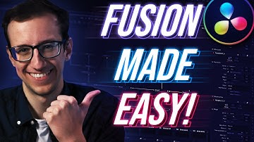 Creating MOTION GRAPHICS EASY! Fusion Deep Dive // Crash Course Resolve 4