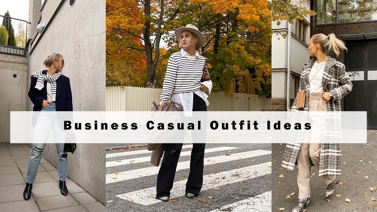 Business Casual Outfit Ideas for Work Fall 2021 [Scandi Style] SandraEmilia