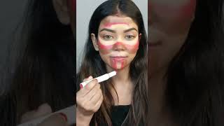 Simple Eid makeup Look with Twist of Viral makeup hack|
