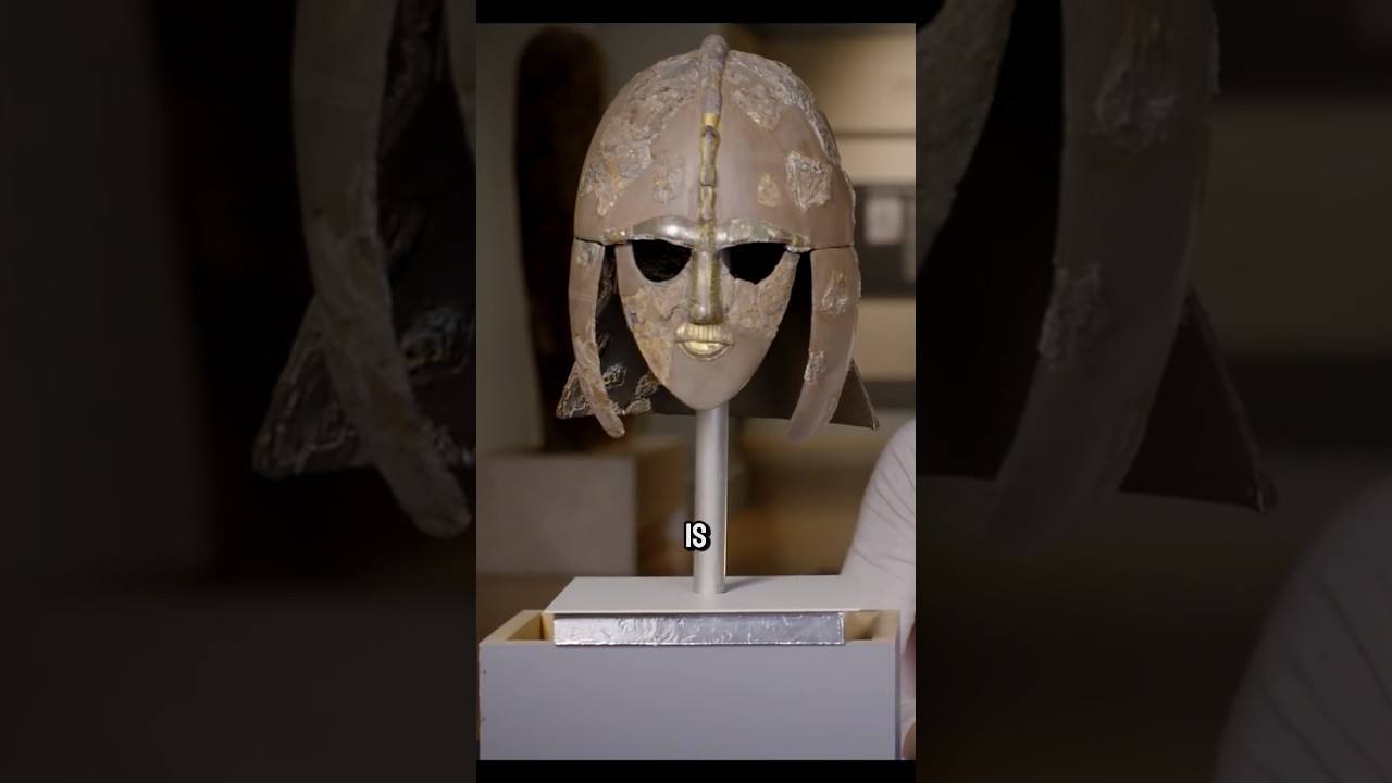 The Sutton Hoo Helmet – A Warrior’s Power Frozen in Time! ⚔️