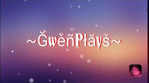 Intro💖 (eerste video)