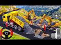 🚧 City Mountain Road Construction - Mega Heavy Excavator Truck Action (Android Gameplay) 🚛🔥
