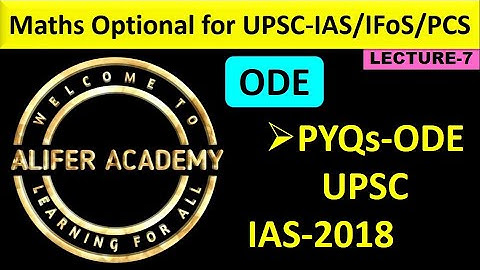 ODE UPSC IAS PYQ 2018