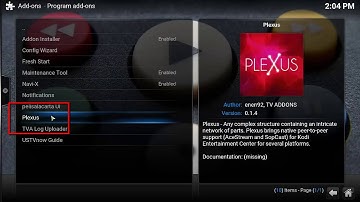 How to install Plexus for Kodi