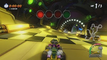 Crash Team Racing: Nitro Fueled - Oxide Station Developer Time Trial