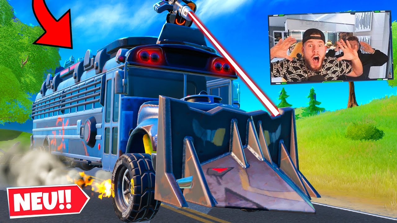 der *NEUE* KAMPF BATTLE BUS in FORTNITE ist schon da!!!