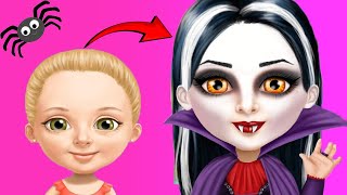 Game Make Up Anak Perempuan: Sweet Baby Girl Halloween! Berdandan untuk halloween (Fun Kids Game) screenshot 1