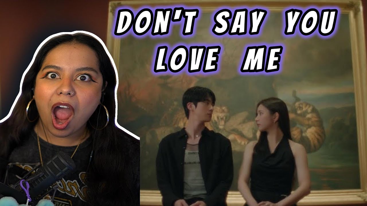 JIN 'Don't Say You Love Me' MV | JIN bias REACTS