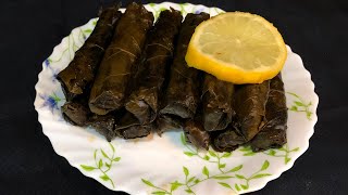 Dolmas (feuilles de vigne)-دولمة (ورق العنب)