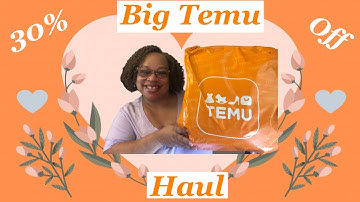 Huge Temu Haul | #ShopTemu | #Unboxing Temu |Life With Missy
