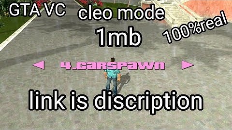 GTA Vice City cleo mod in 1mb