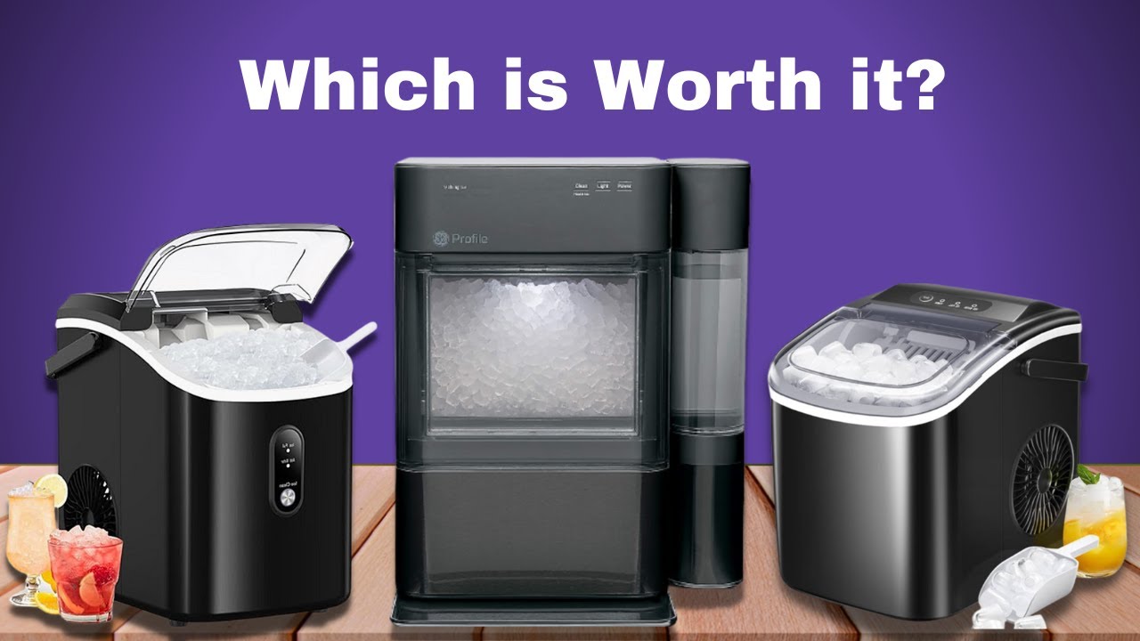 Which style of ice maker is best for you? Cube vs bullet vs nugget. Pros  and cons of each. 