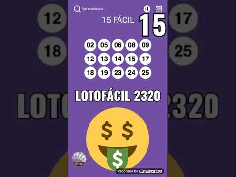 LOTOFÁCIL 2320