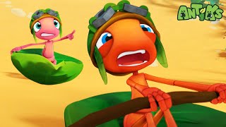 The Race + 60 Minutes of Antiks by Oddbods | Kids Cartoons | Party Playtime!