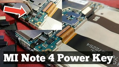 Xiaomi Redmi Note 4 Power Key Problem || Solution || 100% Working