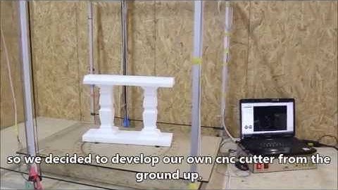 foam cube - the 4-axis CNC cutter for eps , xps and other foams